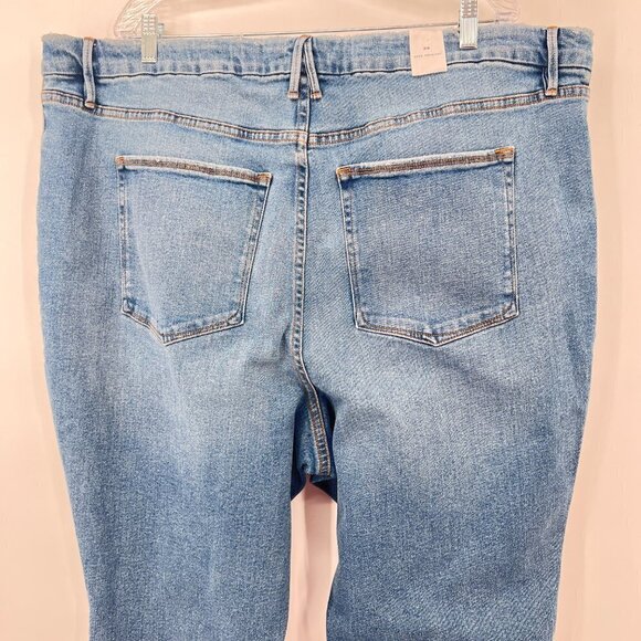 Good American Plus Women's Wide Leg Jeans NWT Size 24 - Picture 4 of 8